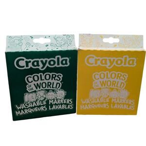 2021 Colors of the World Washable Markers (2 Pack)